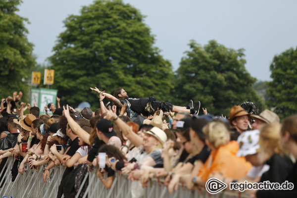 Rammstein-Tag - Kaum Regen: Impressionen vom Sonntag bei Rock im Park 2017 