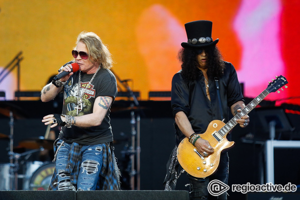 Gitarrengewitter - Guns N' Roses jagen wie ein Tornado durchs Münchner Olympiastadion 