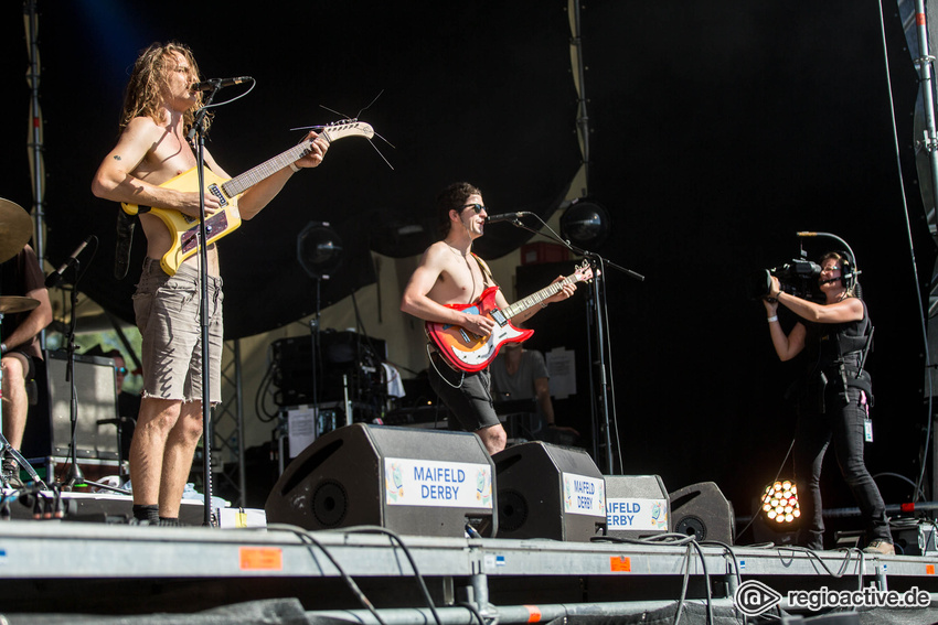 King Gizzard & The Lizard Wizard (live auf dem Maifeld Derby, 2017)