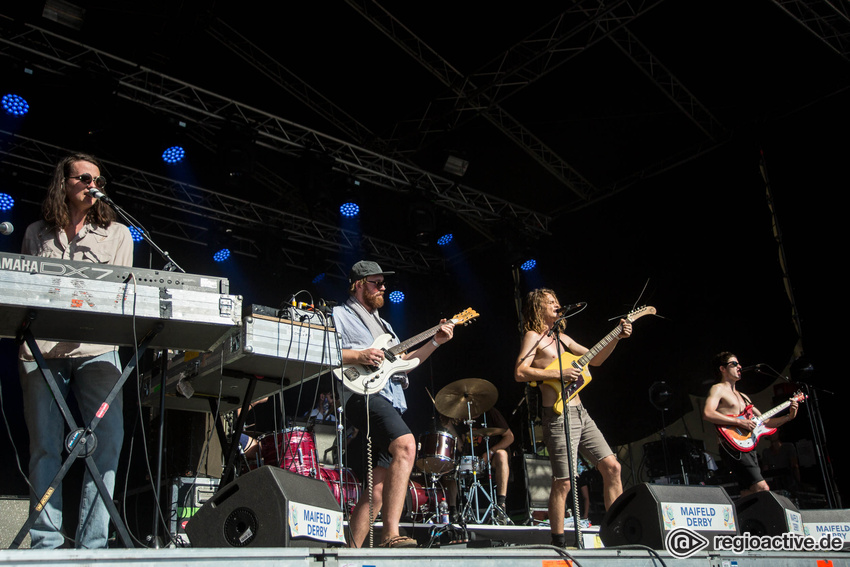 King Gizzard & The Lizard Wizard (live auf dem Maifeld Derby, 2017)