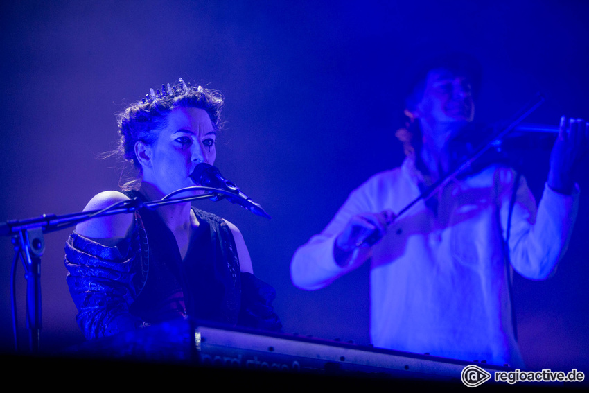 Amanda Palmer & Edward Ka-Spel (live auf dem Maifeld Derby, 2017)