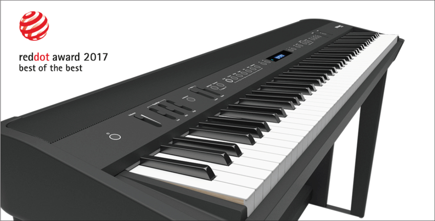 Roland FP-90 Digital Piano mit dem "Red Dot Design Award" ausgezeichnet