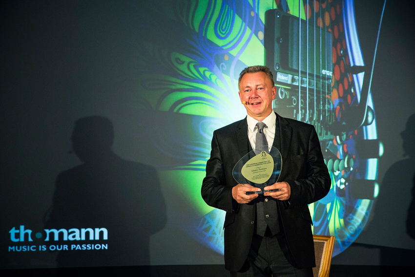 Award of Excellence für Hans Thomann (Musikhaus Thomann)