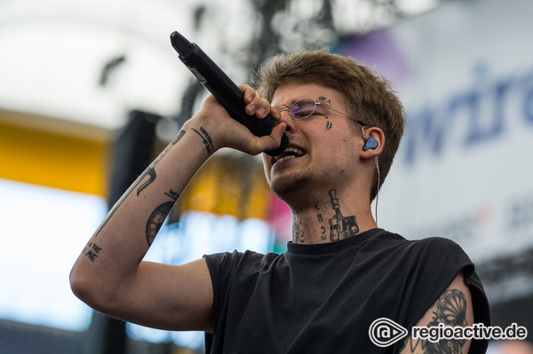 Vom Feinsten - Deutscher Hip-Hop: Live-Bilder von Dat Adam beim Wireless Festival 2017 