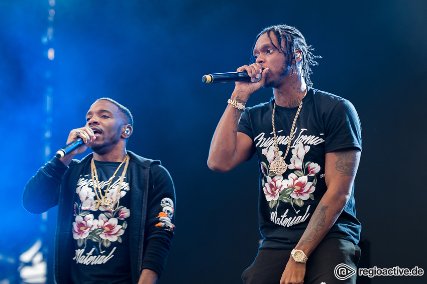 Krept & Konan (live beim Wireless Festival, 2017)