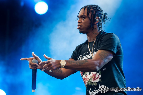 Duo aus London - Krept & Konan: Fotos des Hip-Hop Duos beim Wireless Festival 2017 