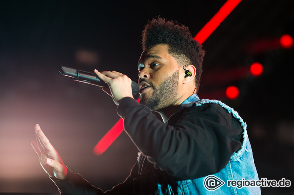 Groovig - The Weeknd: Fotos des R&B Superstars beim Wireless Festival 2017 