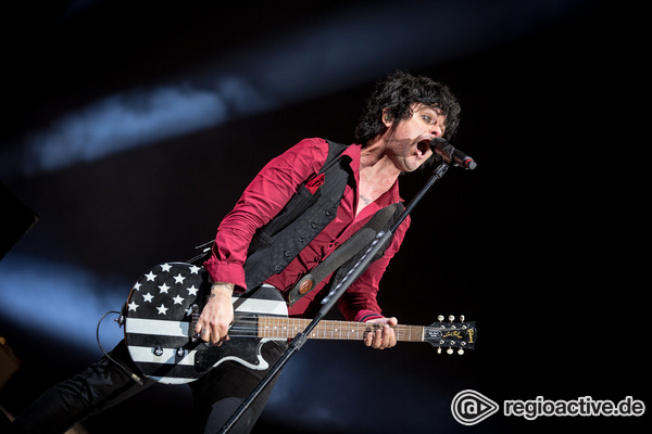 Abgebrochen - Green Day: Bilder der Punk-Rocker live beim Southside Festival 2017 