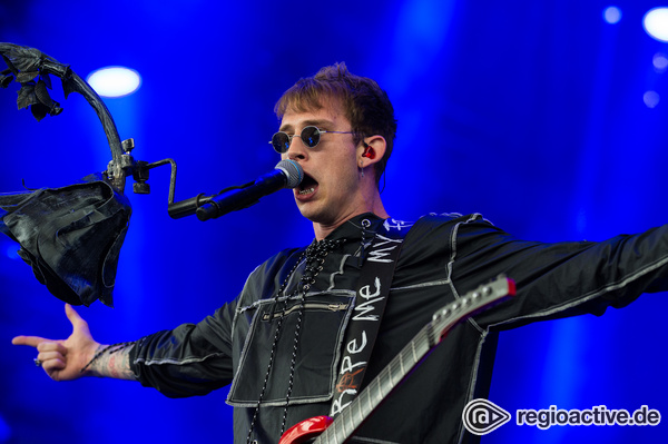 US-Rap-Phänomen - Rock & Rap: Machine Gun Kelly beim Wireless Festival 2017 