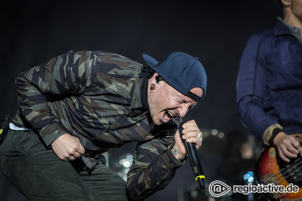 Ganz groß - Linkin Park: Fotos der Rocker live beim Southside Festival 2017 