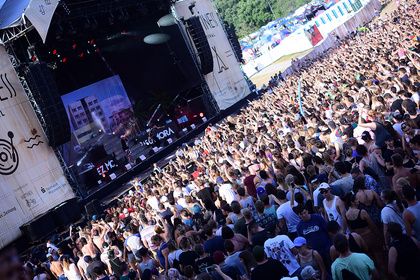 Für manche eher ein Unglück - Ausverkauft: Das Happiness Festival 2018 führt die Tradition fort 