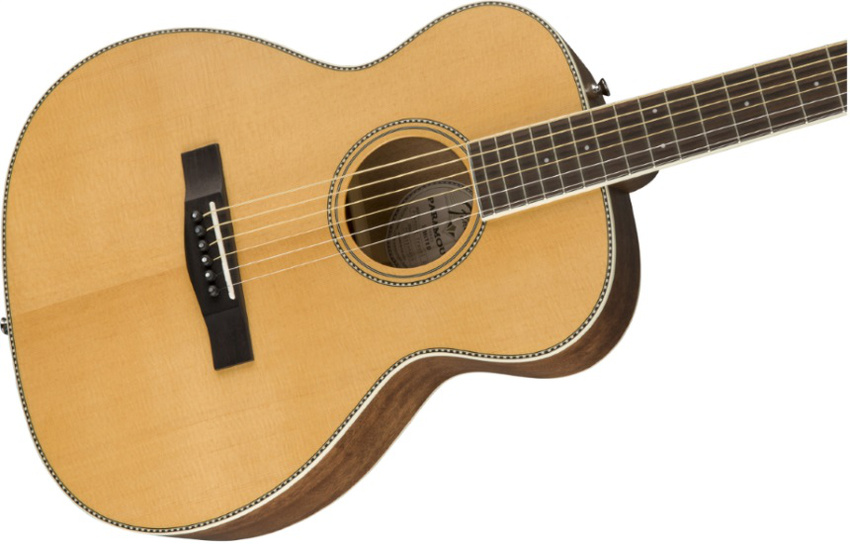 Fender Paramount PM-TE Travel Guitar Naturfarbe