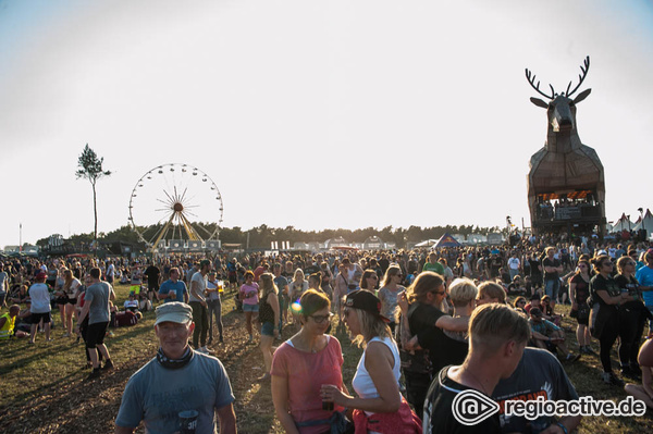 Ausgelassen - Beste Feierlaune: Impressionen vom Freitag beim Deichbrand Festival 2017 