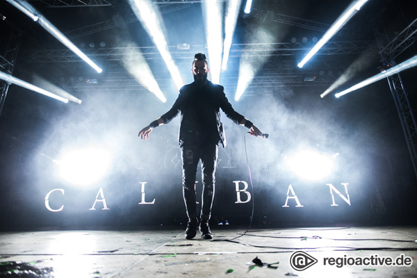 Fetzige mitreißende Sounds - Caliban: Fotos der Metalcore-Band live beim Traffic Jam Open Air 2017 