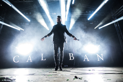 Fetzige mitreißende Sounds - Caliban: Fotos der Metalcore-Band live beim Traffic Jam Open Air 2017 