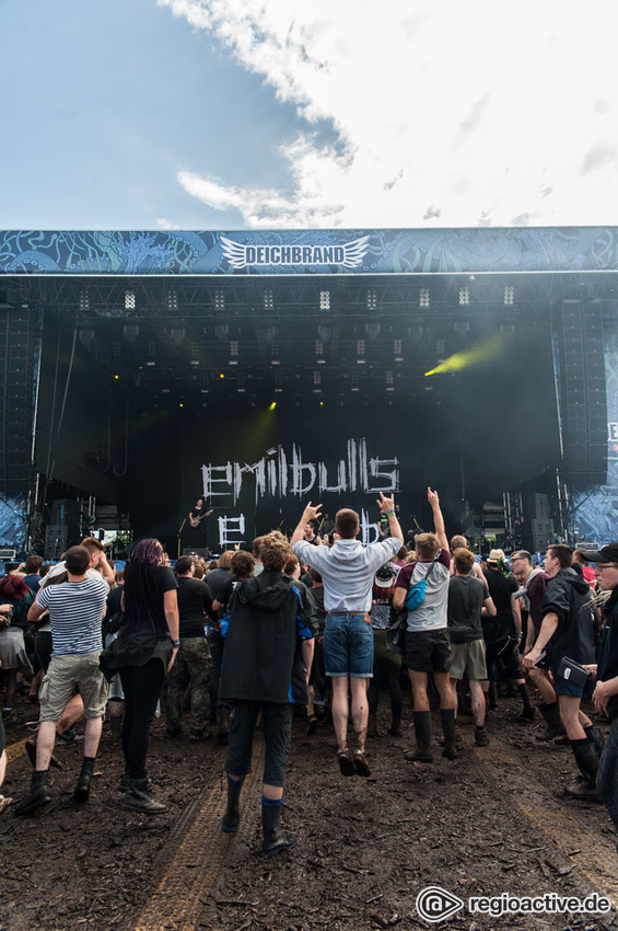 Emil Bulls (live beim Deichbrand Festival 2017)