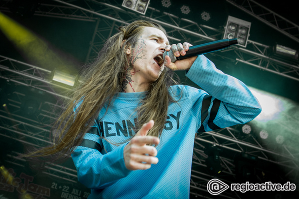 Modern Metal - The Oklahoma Kid: Live-Bilder vom Traffic Jam Open Air 2017 