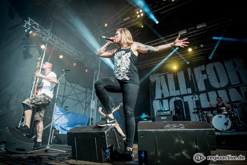 All For Nothing live beim Traffic Jam Open Air 2017