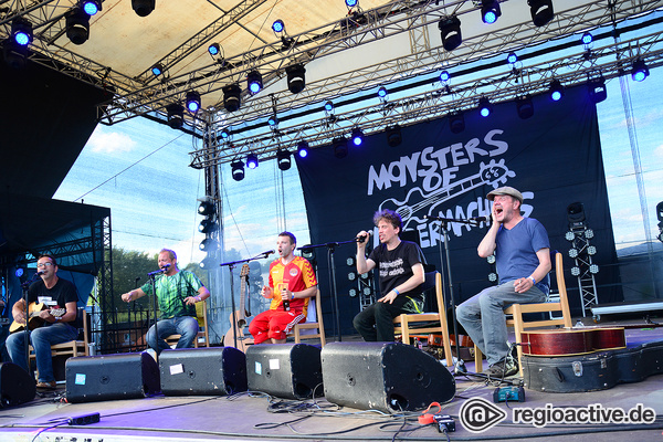 Die 6 Musketiere - Live-Fotos von Monsters of Liedermaching beim Trebur Open Air 2017 