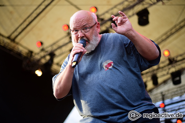 Selbstironisch - Kyle Gass Band: Live-Fotos der Rockband beim Trebur Open Air 2017 