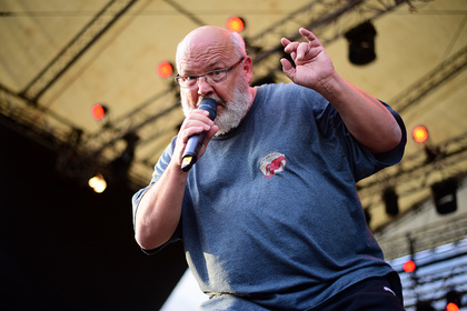 Selbstironisch - Kyle Gass Band: Live-Fotos der Rockband beim Trebur Open Air 2017 