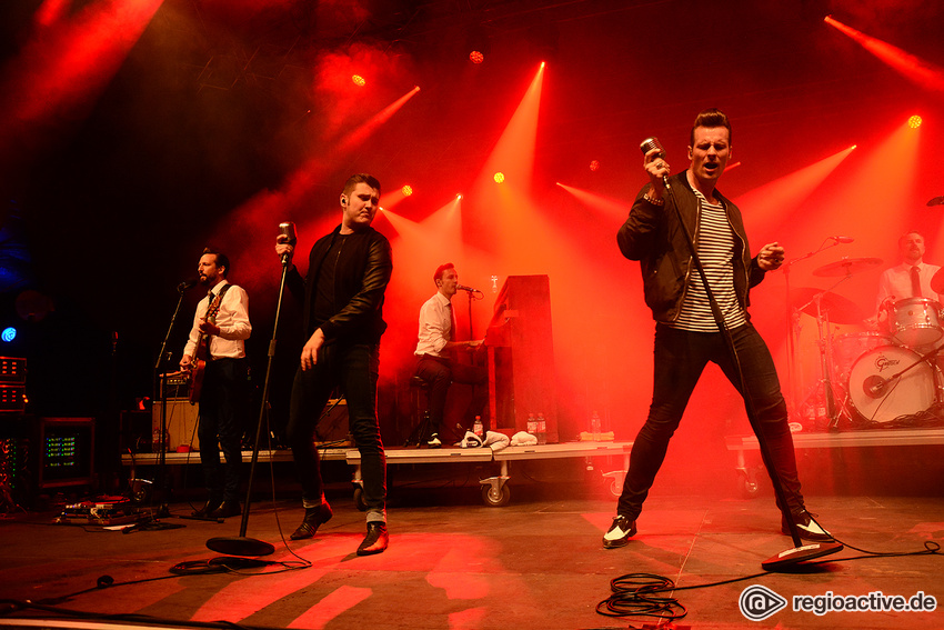 The Baseballs (live beim Trebur Open Air, 2017)