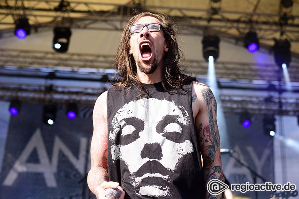 Wild & wilder - Powerbündel: Live-Fotos von Annisokay beim Trebur Open Air 2017 