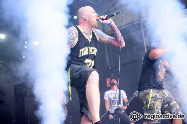 Live-Fotos von Mein Kopf ist ein brutaler Ort beim Trebur Open Air 2017