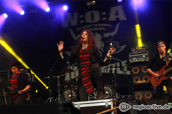 Tradition und Härte - E-An-Na: Live-Bilder der Folk-Metaller beim Wacken Open Air 2017 