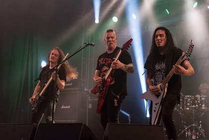 Vernichtender Metal-Tornado - Energiegeladen: Live-Bilder von Annihilator beim Wacken Open Air 2017 