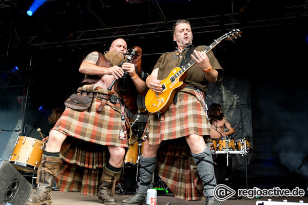 Metal-Patrouille aus Schottland - Saor Patrol: Live-Bilder der Folk-Rocker beim Wacken Open Air 2017 