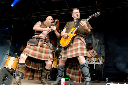 Metal-Patrouille aus Schottland - Saor Patrol: Live-Bilder der Folk-Rocker beim Wacken Open Air 2017 