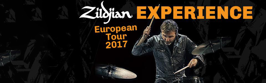 Besuche die "Zildjian Experience Days" und gewinne ein exklusives, signiertes Becken!