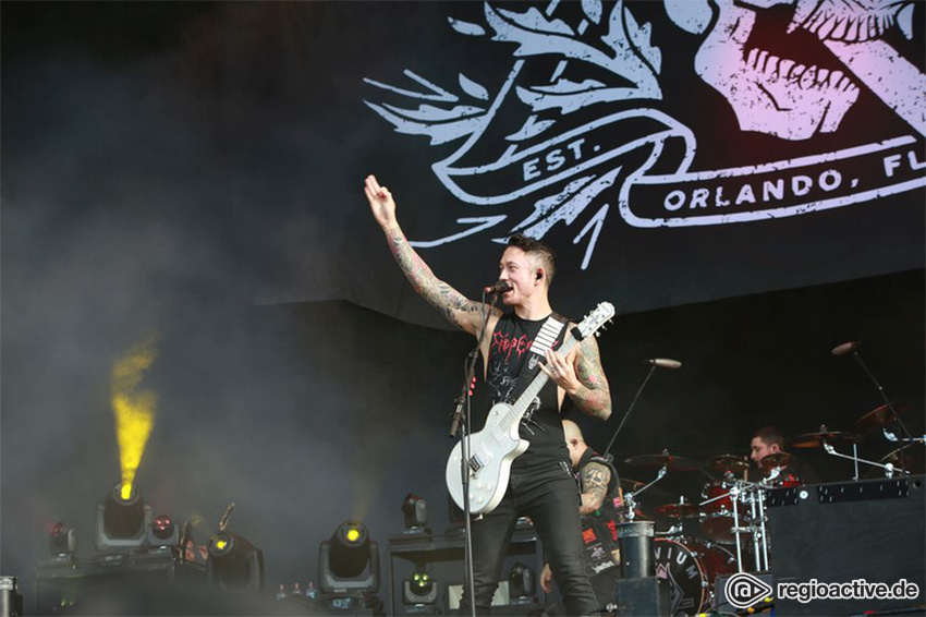 Trivium live auf dem Wacken Open Air, 2017