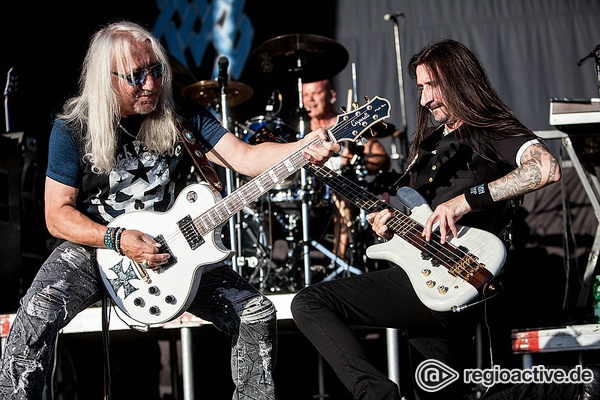 Ungezähmt - Live-Bilder von Uriah Heep als Special Guest von Status Quo in Schwetzingen 