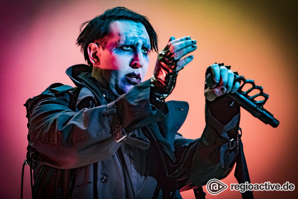 Bühnenunfall in New York - Marilyn Manson - Shows wegen Verletzung abgesagt 