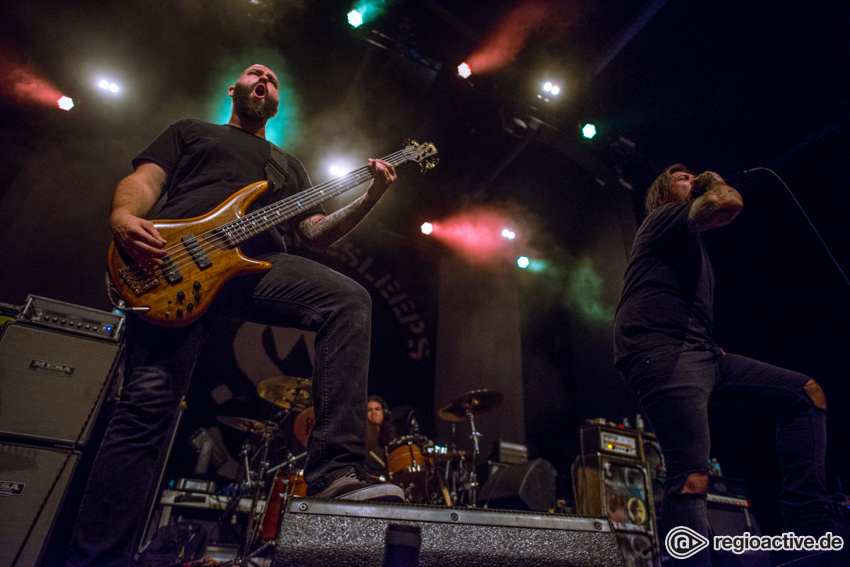 Fit For An Autopsy live im Schlachthof Wiesbaden