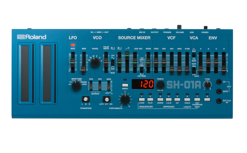 Roland präsentiert den TR-08 Rhythm Composer, den SH-01A Synthesizer und den SP-404A Linear Wave Sampler