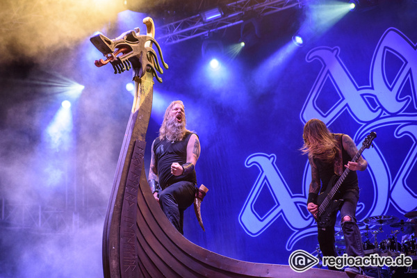 Auf nach Valhalla - Wikinger: Bilder von Amon Amarth live auf dem Summer Breeze 2017 