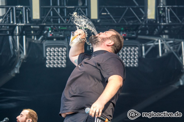 Stinken gar nicht nach Fisch - Politisch: Bilder von Feine Sahne Fischfilet live beim Highfield Festival 2017 