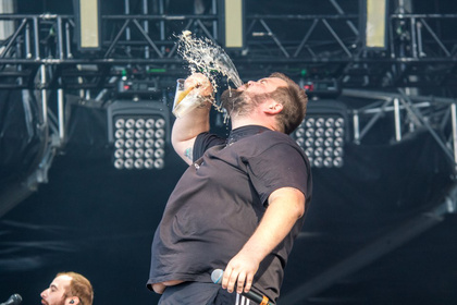 Stinken gar nicht nach Fisch - Politisch: Bilder von Feine Sahne Fischfilet live beim Highfield Festival 2017 