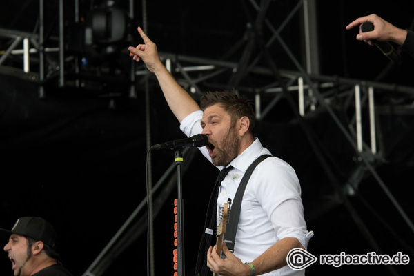 Bärtig und Stark - Power-Punk: Bilder von Zebrahead live auf dem Highfield Festival 2017 