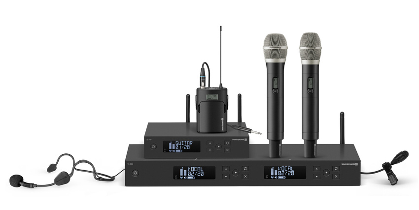 Zweikanaliger UHF-Diversity-Empfänger von beyerdynamic mit besonders benutzerfreundlicher Bedienung