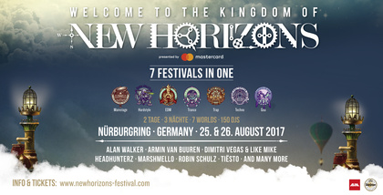 Pre-Party und Timetable - New Horizons Festival 2017: Startet die Party bereits am Donnerstag? 