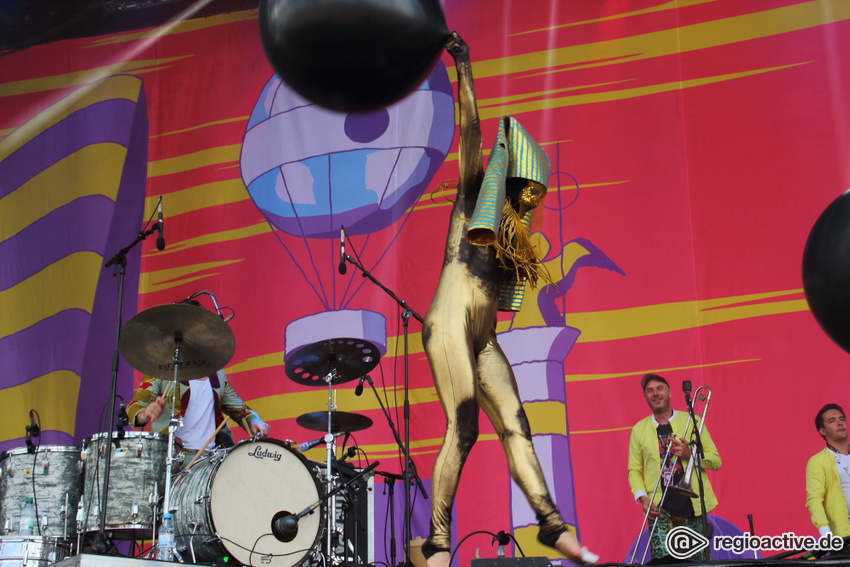 Bonaparte live beim Lollapalooza 2017