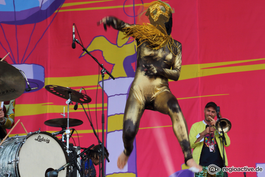 Bonaparte live beim Lollapalooza 2017