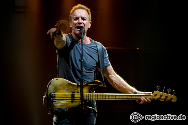 Bemerkenswert - Sting präsentiert sich in der SAP Arena Mannheim als unverwüstlicher Superstar 