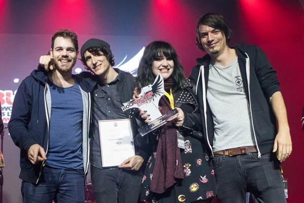 Geballte Frauenpower auf dem Treppchen - Wendy I’m Home siegen beim Rockbuster-Finale 2017 in Koblenz 