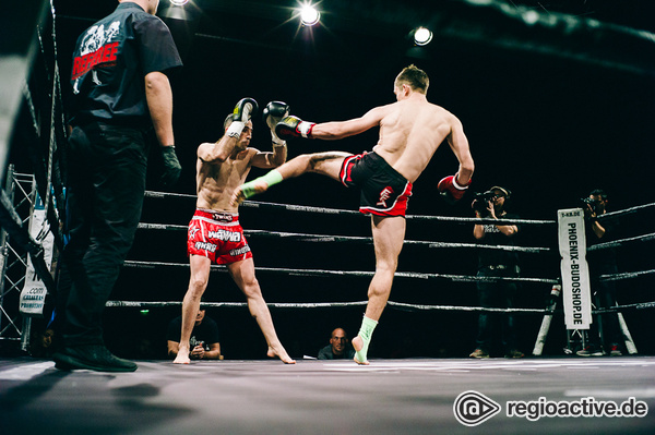 Schneller als ihr Schatten - K1 Rules: Fotos von Domke vs Habibzade bei der Fight Night 2017 in Mannheim 