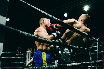 Hochklassig - Harter Fight: Fotos von Otterbein vs Mohamadi bei der Fight Night 2017 in Mannheim 